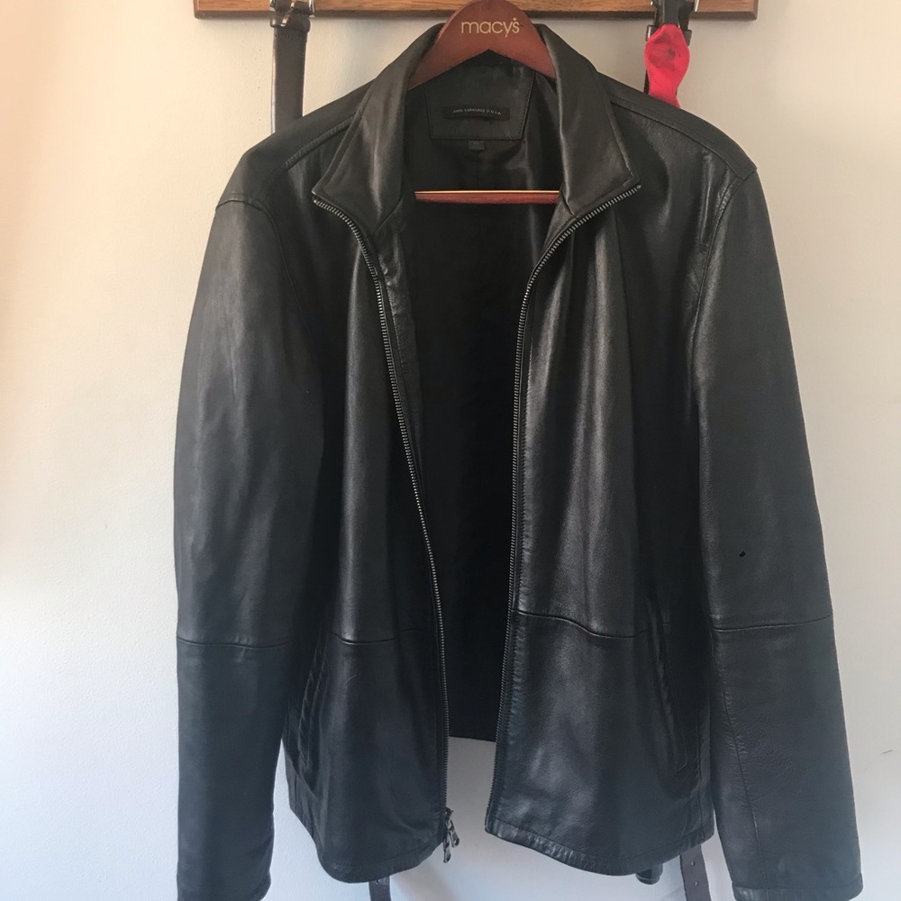 John Varvatos Leather Jacket